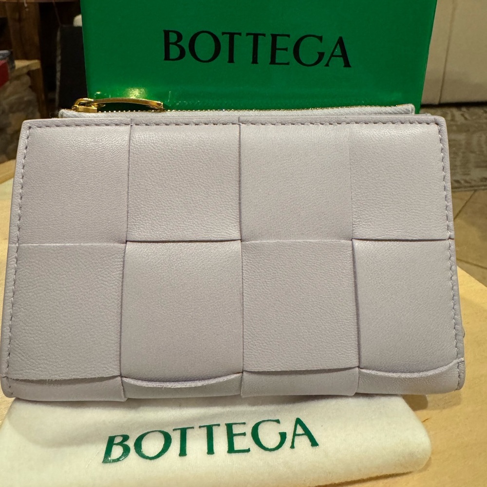 Bottega Cassette Small Bi-Fold Wallet